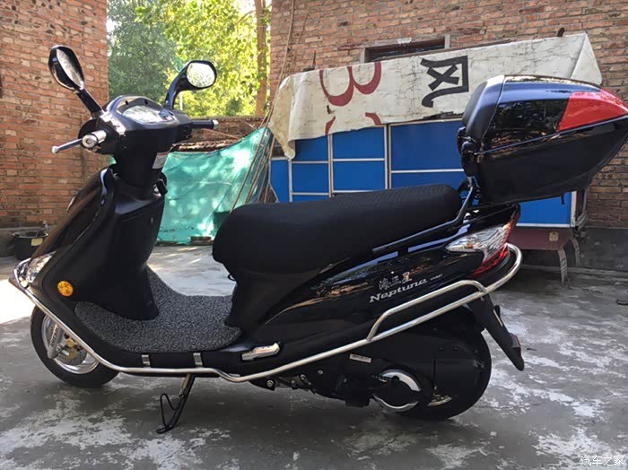 【图】今天订车了,铃木海王星_摩托车论坛_汽车之家论坛