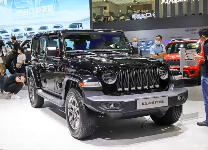 打卡广州车展jeep牧马人外观篇