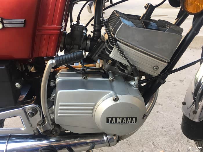 晒晒俺收藏的老车1989年雅马哈rx125