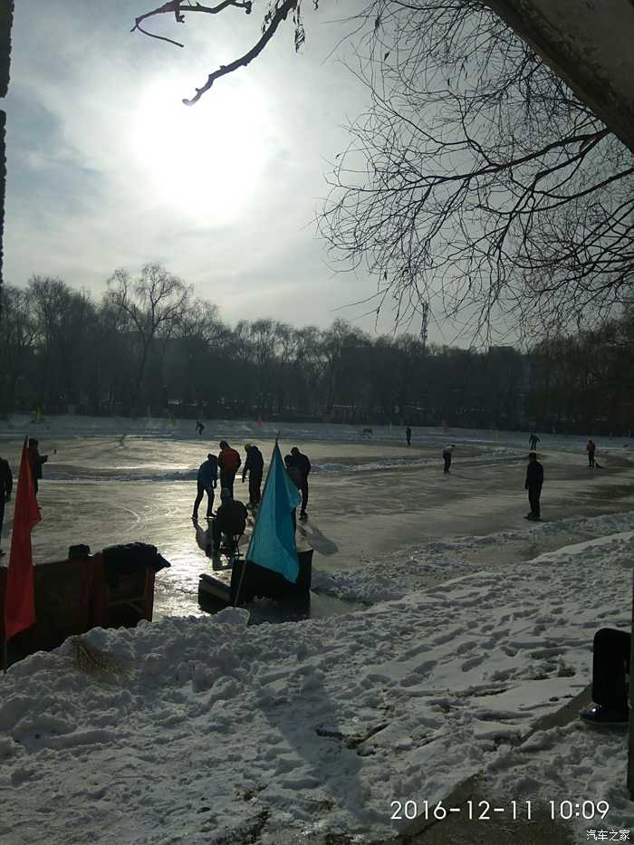 遼逸會閒來無事兜兜風虎石臺公園雪景