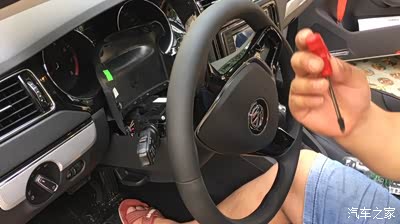 15款新速腾1.6舒适版 加装 多功能方向盘按键 详细教程 光头大众