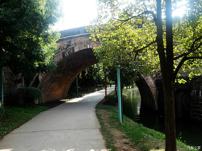 东西桥头各置石狮1对神态各异威武雄健