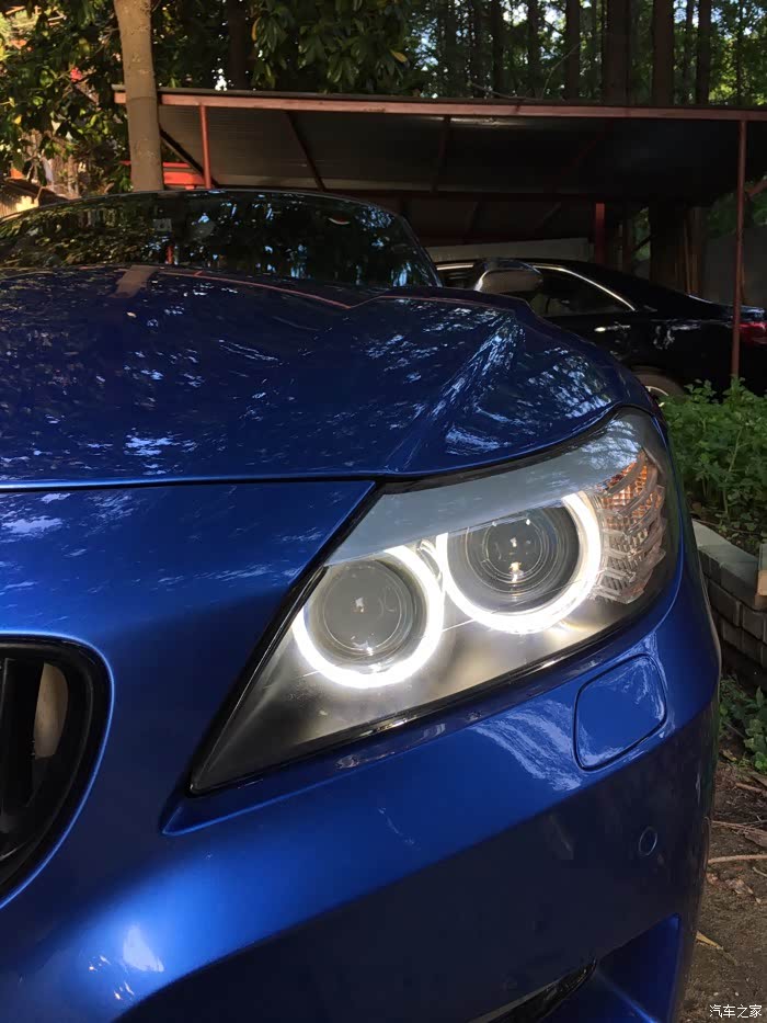 出改宝马5天使眼大灯一对已出