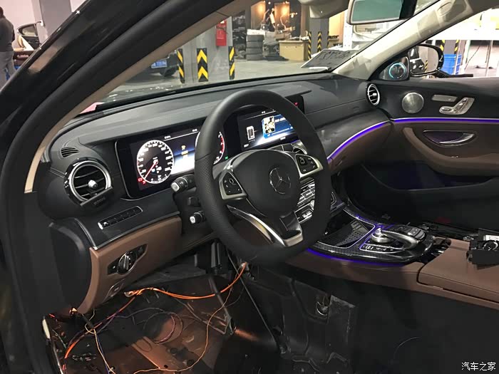 【图】35岁的礼物-e300l(12月9日更新:满天星中网-钢琴烤漆黑版)_奔驰