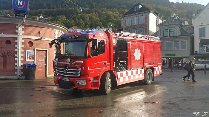 挪威消防车图片