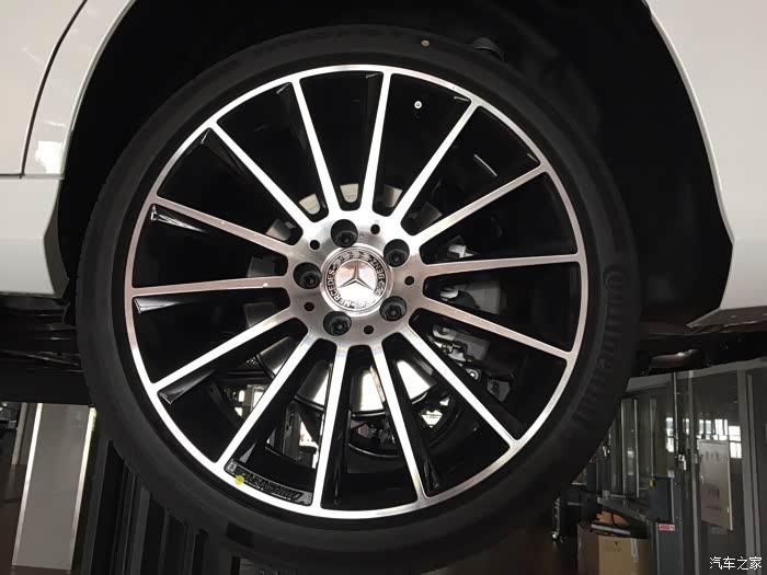 【图】c200标轴白外黑内 原厂加装amg19寸轮毂提车_奔驰c级论坛_汽车