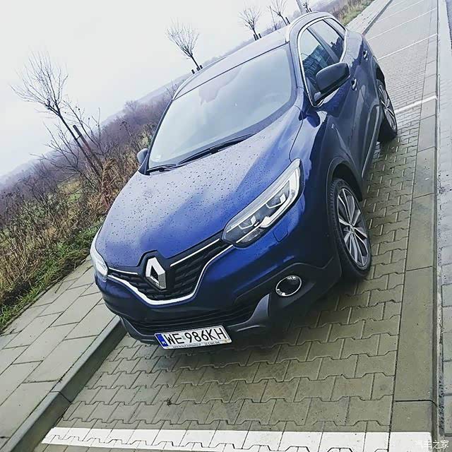 放毒海外雷诺kadjar科雷嘉蓝色实车第三弹