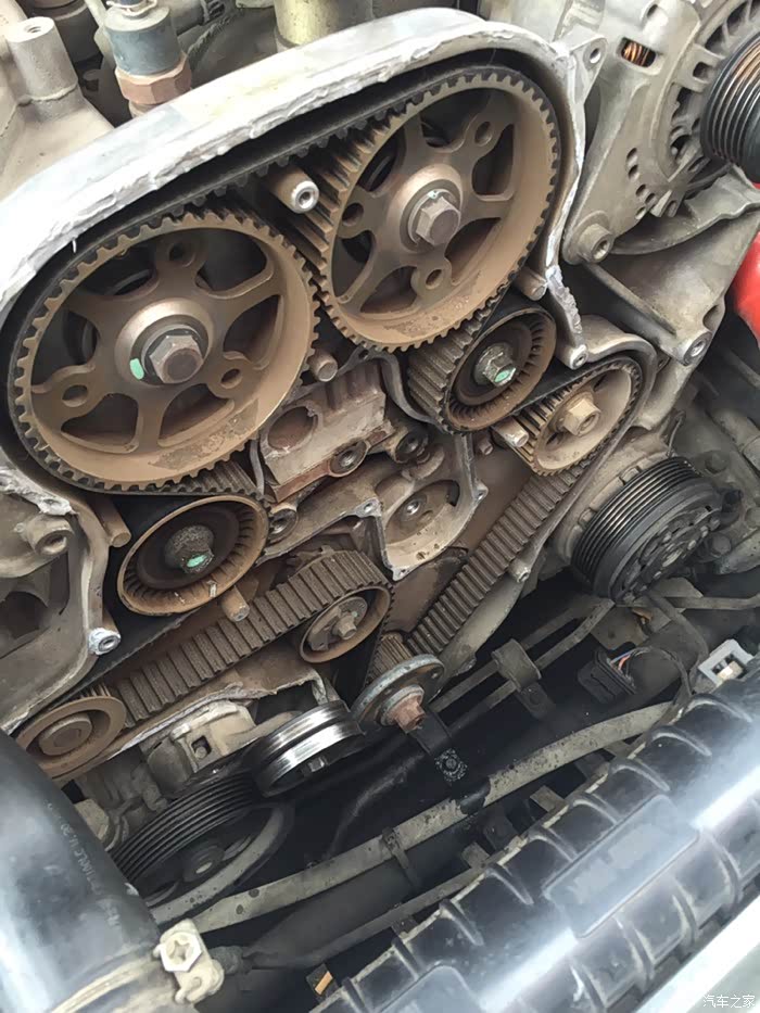【图】九万公里更换正时四件套,风扇皮带四件套,付帮钛等_陆风x8论坛