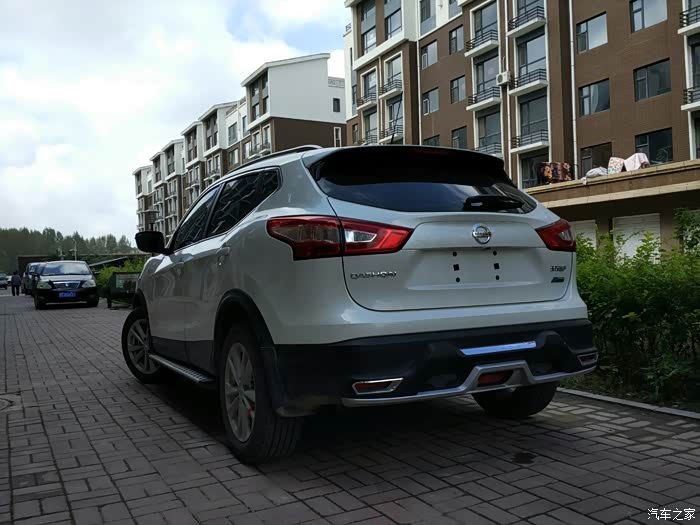 16款逍客精英版珍珠白 七月二十五日 长春提车.