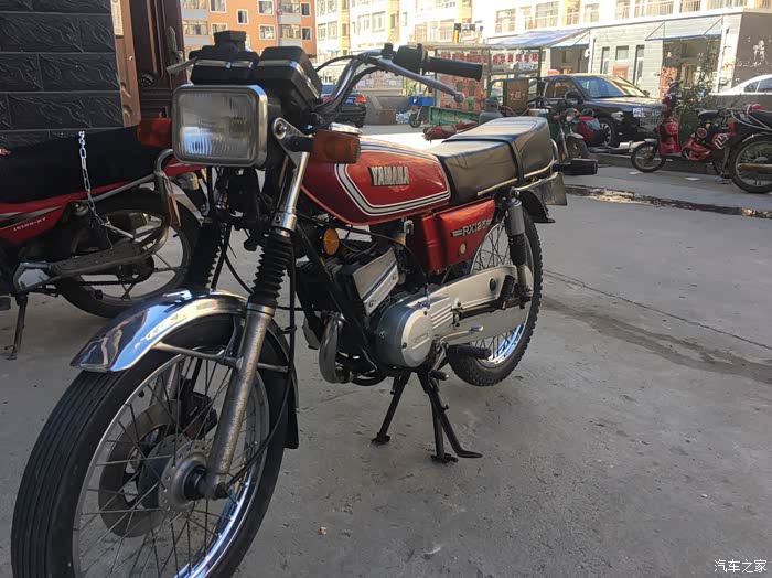 晒晒俺收藏的老车1989年雅马哈rx125