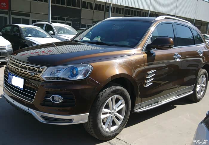 都把t600改装了  我也来凑个热闹  把我的爱车改了个霸气的路虎中网