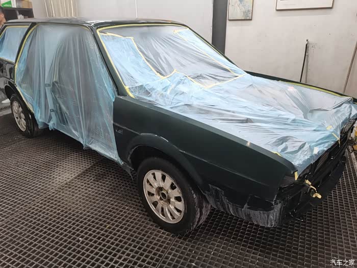 桑塔纳改色好了 你们来欣赏