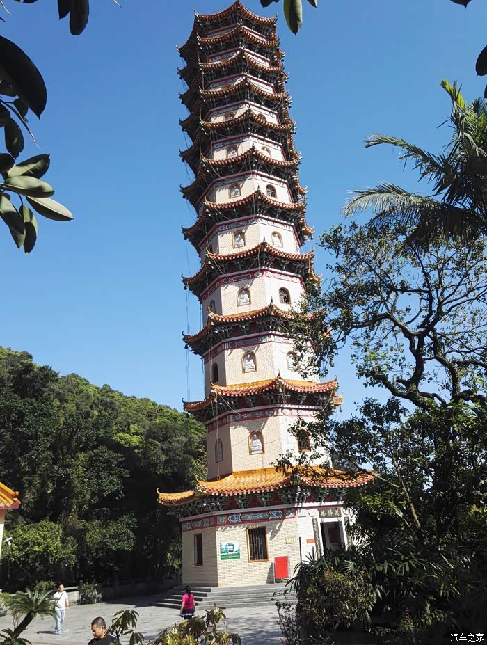 深圳东部长安车友会周末驾爱车华首古寺逸日游