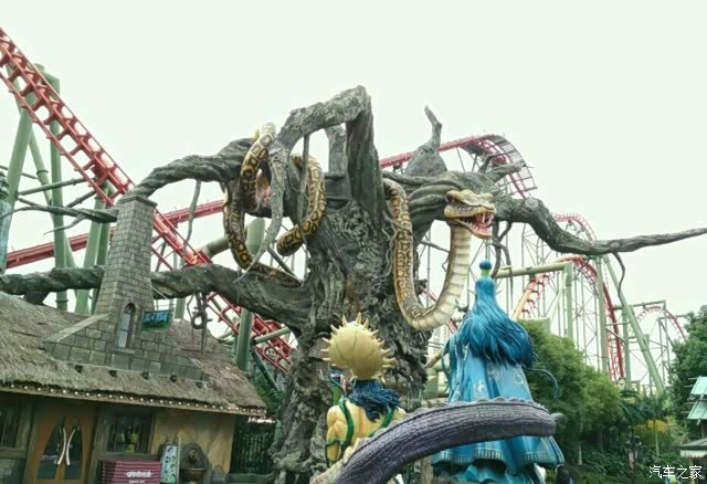 无锡长安车友会中华恐龙园不一样的恐龙园