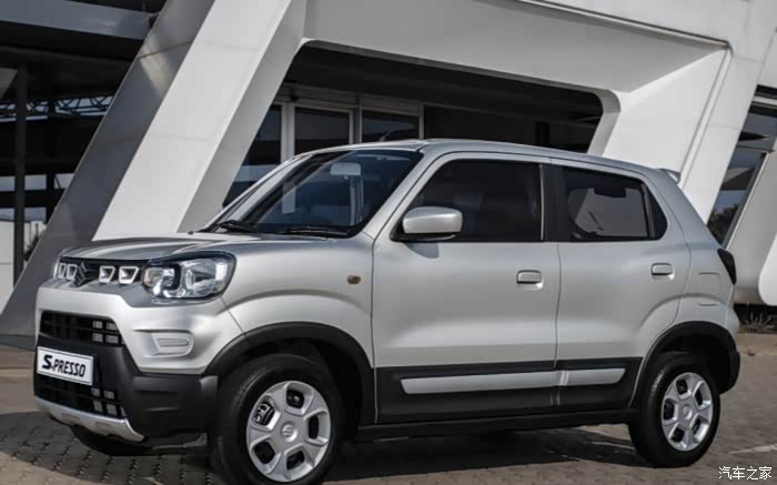 铃木s-presso的车身设计充满着比较强烈的时尚气息.