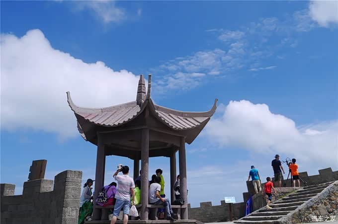 洞头行一望海楼南炮台山