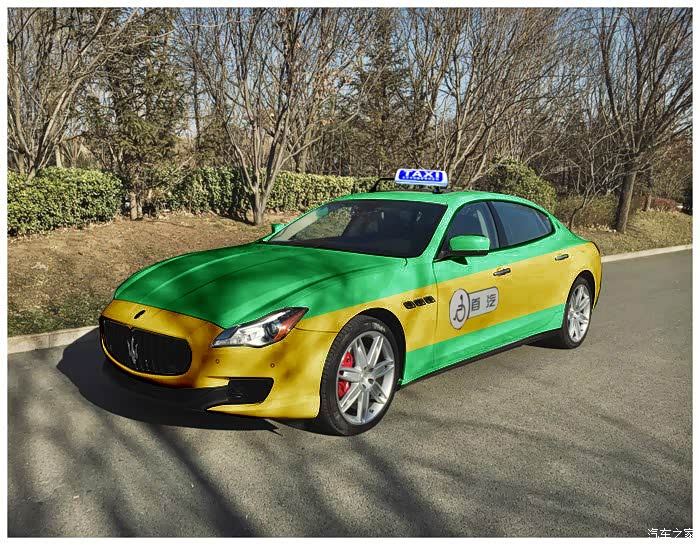 北京玛莎全车改出租车颜色