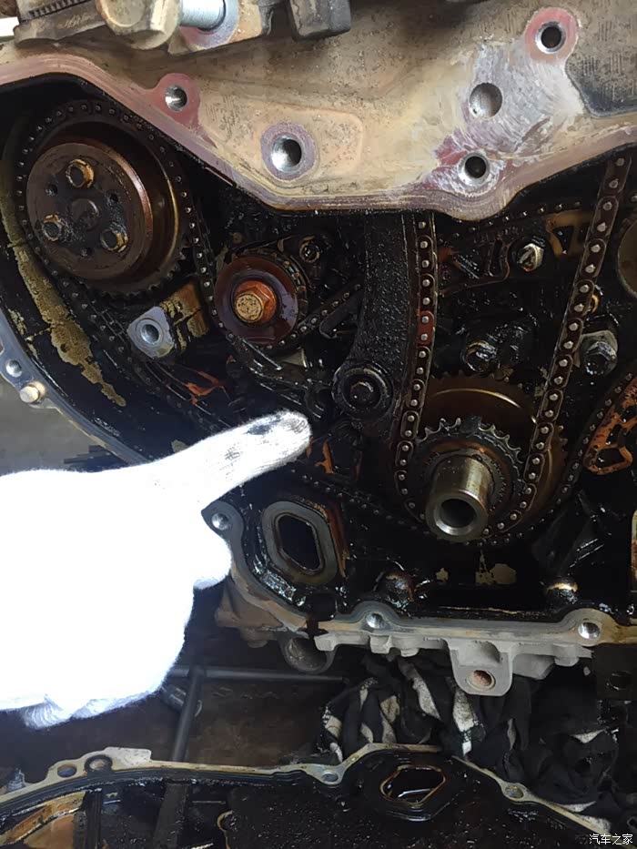 【图】来看一台别克陆尊2.4的发动机状态_别克gl8论坛_汽车之家论坛