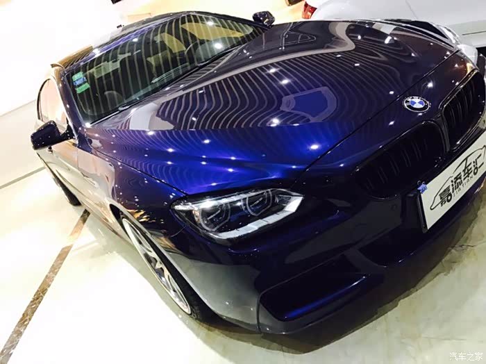 深海蓝宝马640四门,今年年初买的.