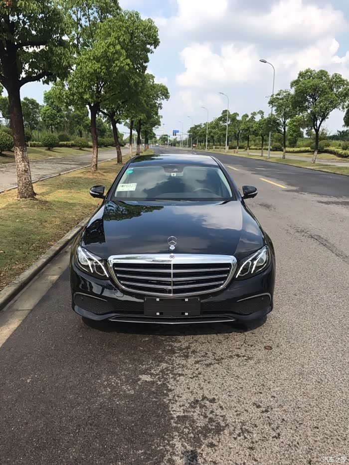 送给自己的礼物奔驰e300豪华提车作业