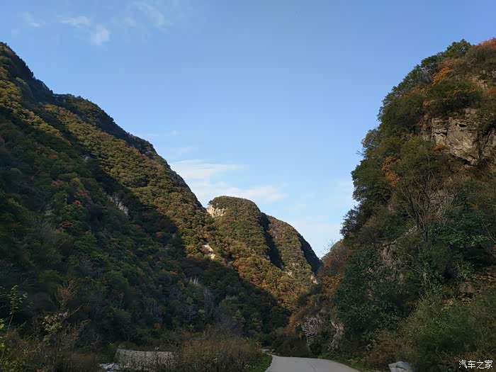 金秋十月的秦岭大峪