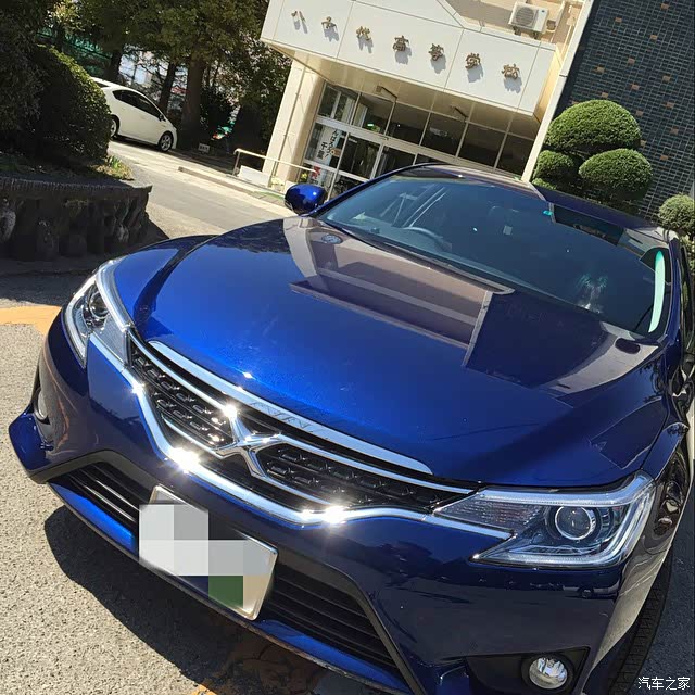 【图】日本本土 蓝色 丰田 mark x_锐志论坛_汽车之家论坛