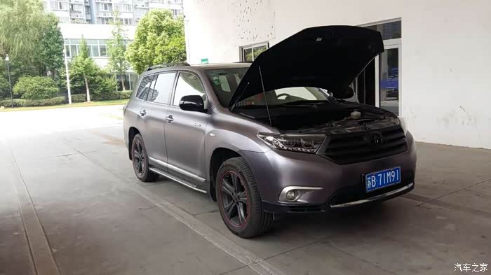 12款汉兰达改色贴膜行驶证换证完成