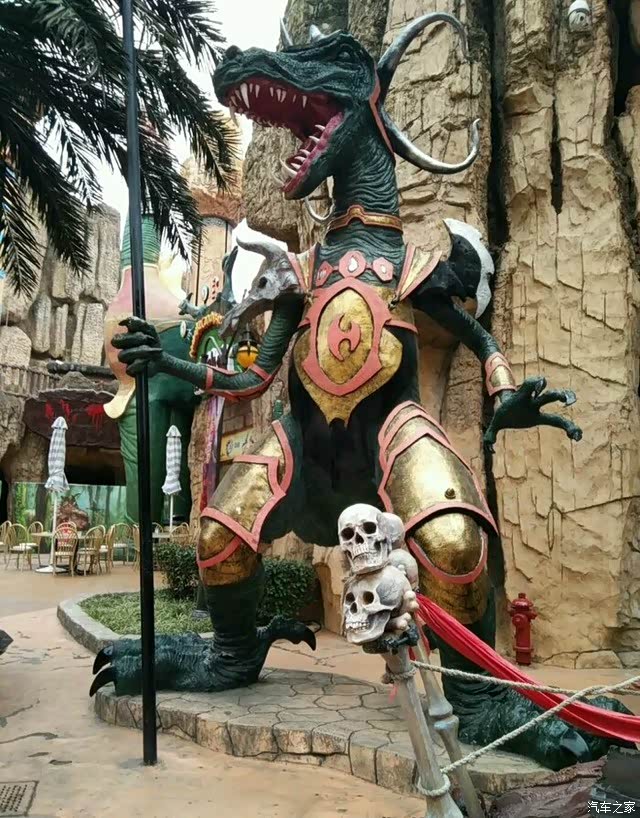 无锡长安车友会中华恐龙园不一样的恐龙园