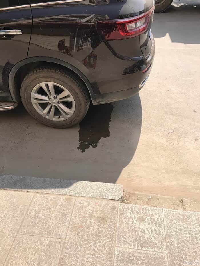 【图】停车熄火后车尾滴水_科雷傲论坛_汽车之家论坛