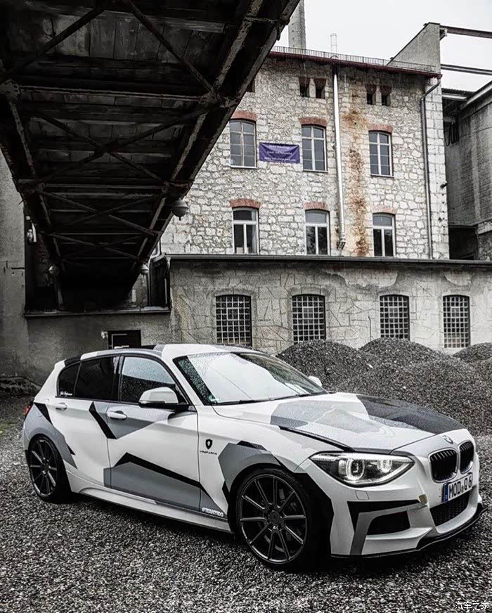 【图】各位大佬,谁的进口1系改过雪地迷彩涂装_宝马1系论坛_汽车之家