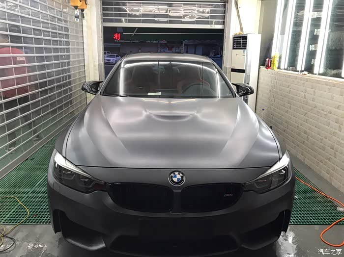 f82m4矿石灰贴磨砂车衣
