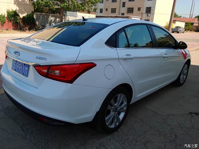 申精艾瑞泽5白色手动领潮版提车作业