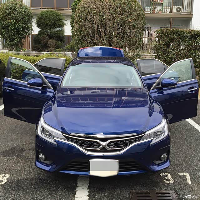 【图】日本本土 蓝色 丰田 mark x_锐志论坛_汽车之家论坛