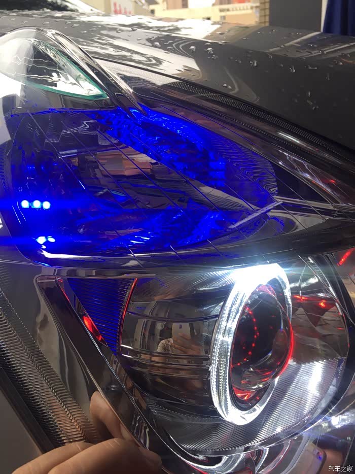 轩逸经典改装透镜