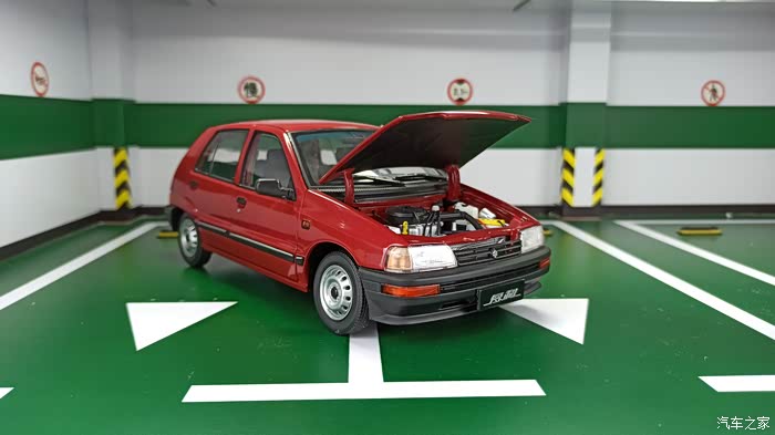 认证车主年终福利有模有样之天津夏利模型鉴赏