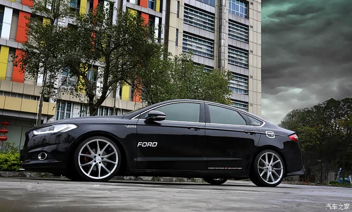 【图】黑蒙改装19寸银色轮毂后,还是一样帅_蒙迪欧论坛_汽车之家论坛