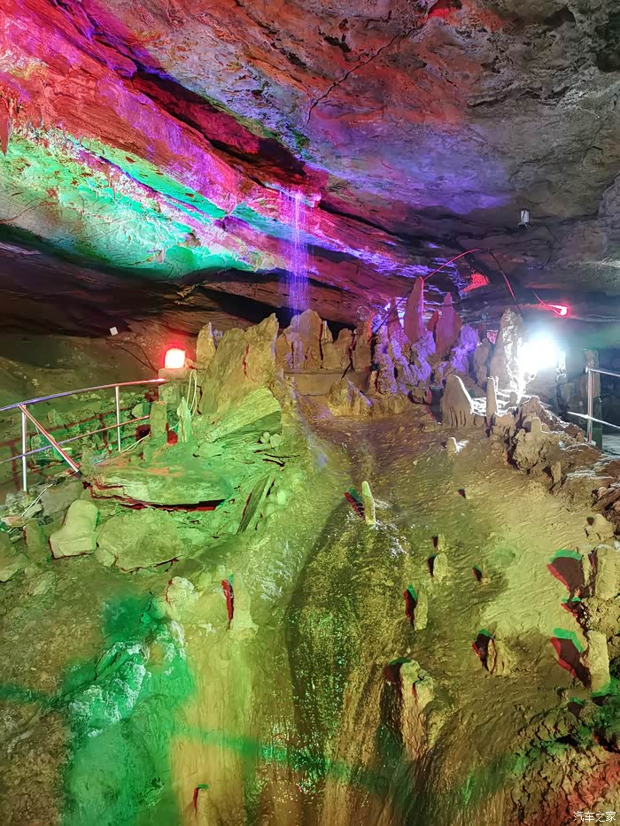 清明节小长假第二天带家人沂源鲁山溶洞群自驾游