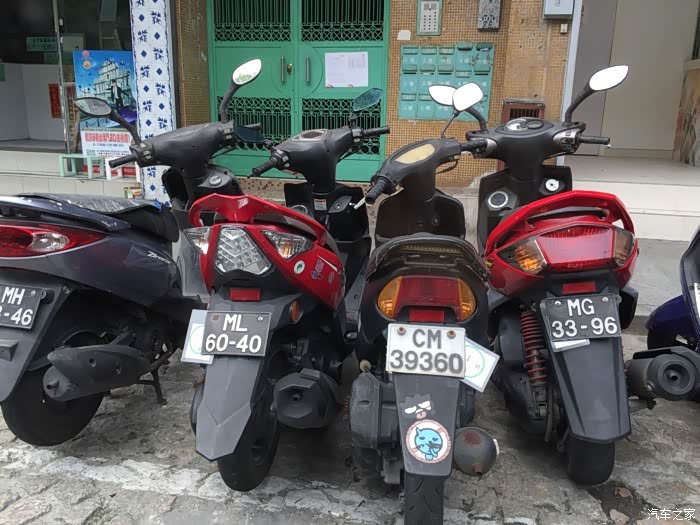 澳门的摩托车