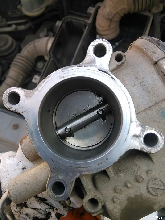 【图】清理进气门_长城m1论坛_汽车之家论坛