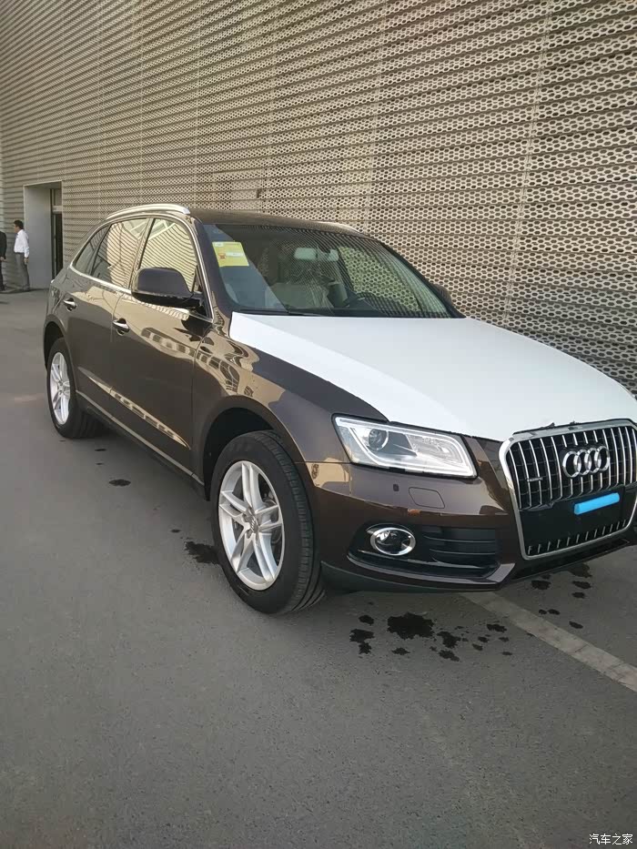 16款奥迪q5舒适版提车作业