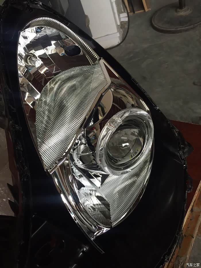 轩逸经典改装透镜