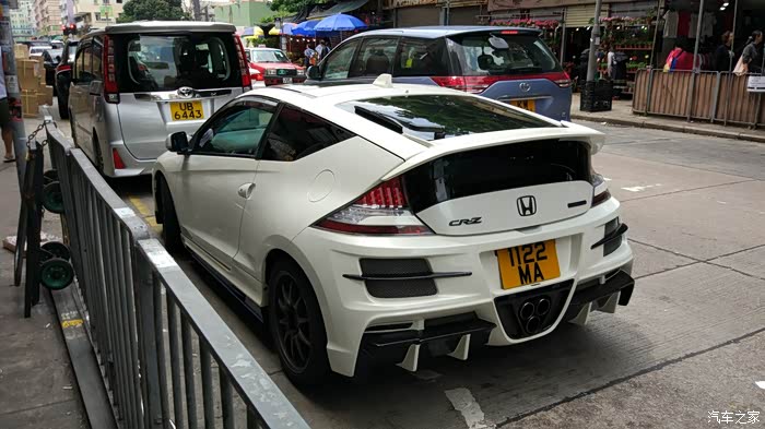 香港街头随拍超帅本田车