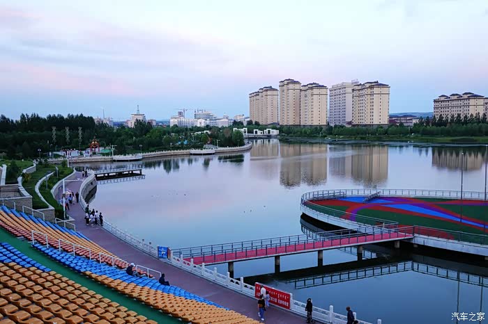 你好2021游玩内蒙古多伦县龙泽湖公园文化广场no2
