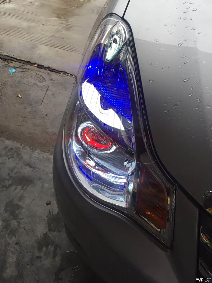 轩逸经典改装透镜