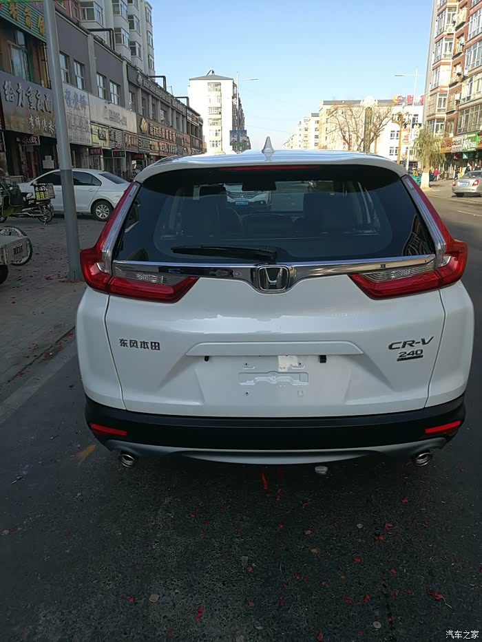 2017115号第五代crv舒适版提车中更新装潢