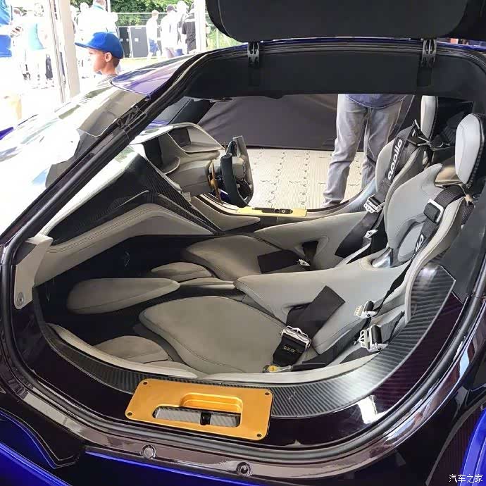 小众超跑一枚蓝色阿波罗apolloie