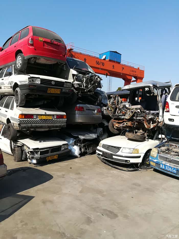 私家出租车报废以此留念