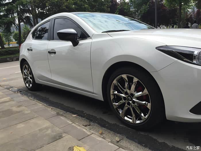 【图】论坛首款电镀轮毂,大家看看怎么样啊_马自达3 axela昂克赛拉