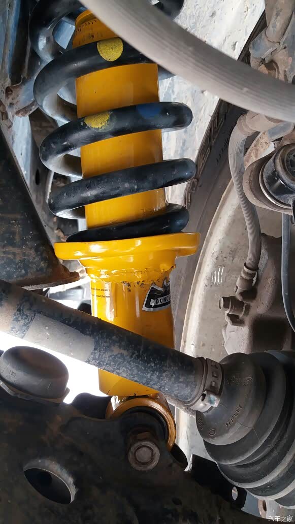 霸锐改装减震的一点问题