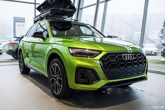 【图】诗和远方,总要有一个在路上,这台啥绿的新q5相当的赞_奥迪q5/q5